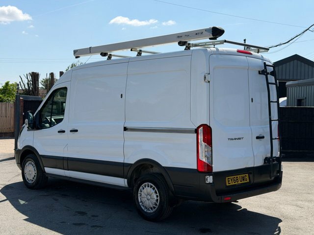 Ford Transit Custom 2.0 350 Ecoblue Panel Van Fwd L2 EY68UWG White #6