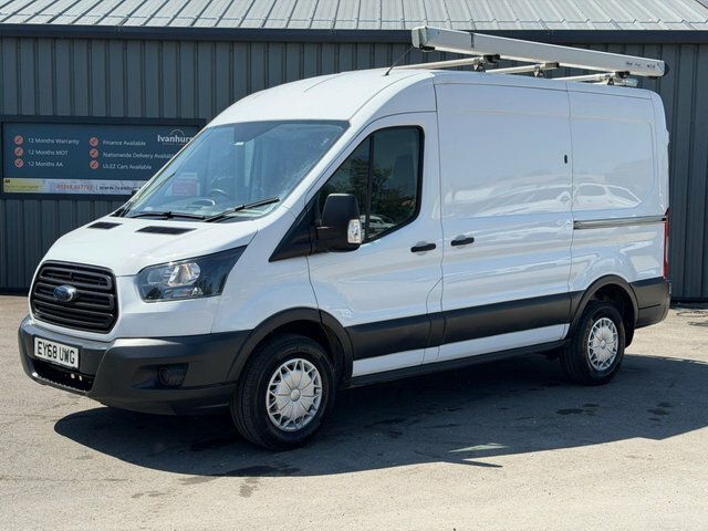Ford Transit Custom 2.0 350 Ecoblue Panel Van Fwd L2 EY68UWG White