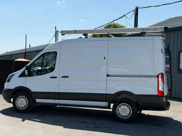 Ford Transit Custom 2.0 350 Ecoblue Panel Van Fwd L2 EY68UWG White #3