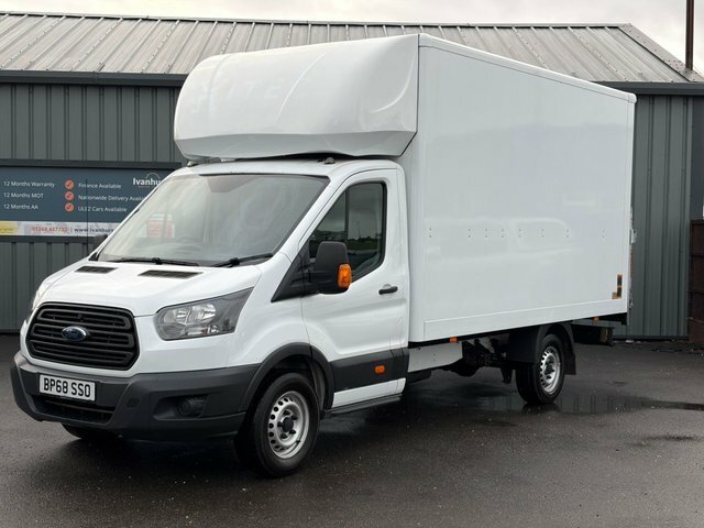 Ford Transit Custom 2.0 350 Ecoblue Chassis Cab Rwd White