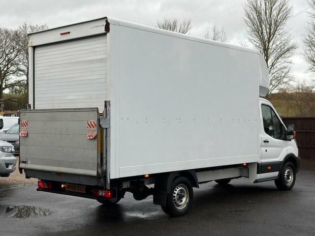 Ford Transit Custom 2.0 350 Ecoblue Chassis Cab Rwd White #3