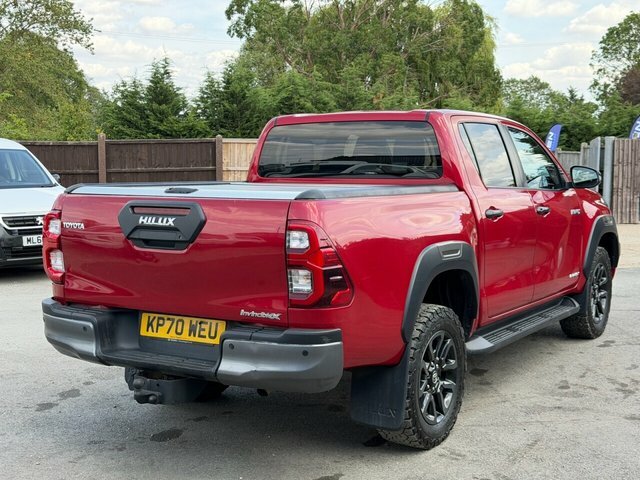 Toyota HILUX 2.8 D-4d Invincible X Pickup Double Cab KP70WEU Red #6