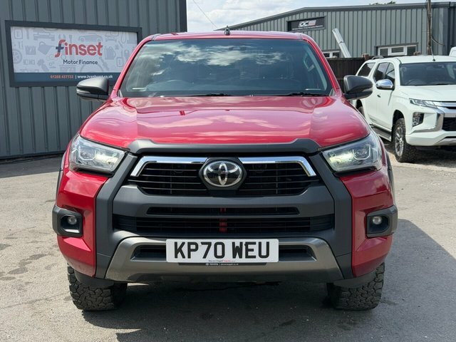 Toyota HILUX 2.8 D-4d Invincible X Pickup Double Cab KP70WEU Red #3