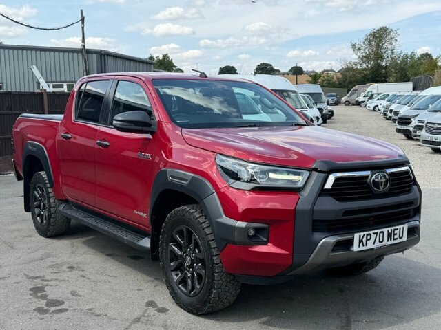 Toyota HILUX 2.8 D-4d Invincible X Pickup Double Cab KP70WEU Red #4