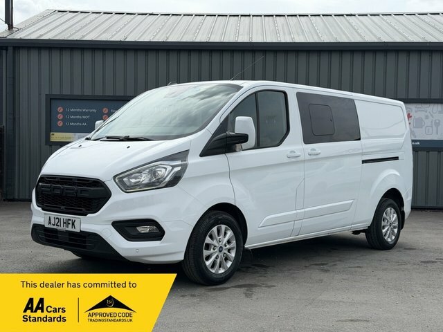 Ford Transit Custom 2.0 320 Ecoblue Mhev Limited Crew Van Double Cab 5 White