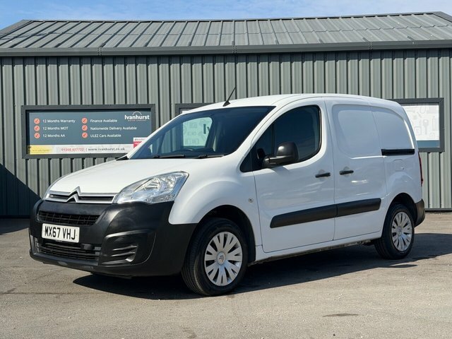 Citroen Berlingo 1.6 Bluehdi 850 Enterprise Panel Van Ma White