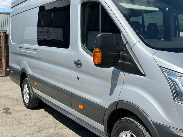 Ford Transit Custom 2.2 Tdci 410 Hdt L3 H2 15 Seats White #12