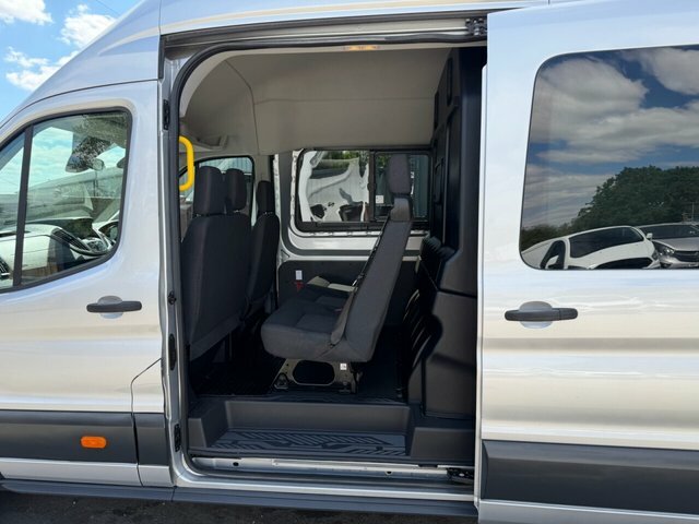 Ford Transit Custom 2.2 Tdci 410 Hdt L3 H2 15 Seats White #19