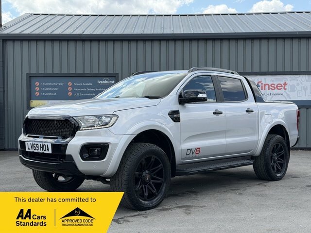 Ford Ranger 2.0 Ecoblue Wildtrak Pickup Double Cab Silver