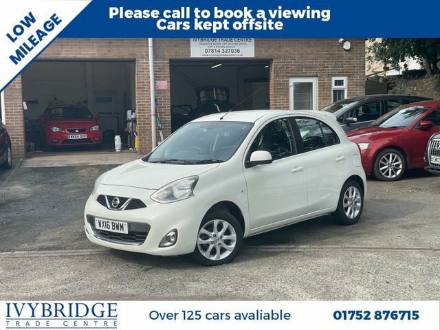 Nissan Micra 1.2 Acenta Hatchback Cvt Euro 6 80 Ps White