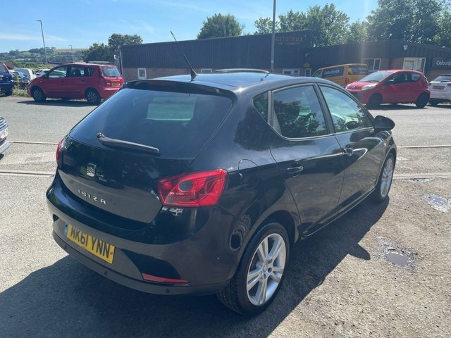 Seat Ibiza 1.4 16V Se Copa Hatchback Euro 5 MK61YNN Black #5