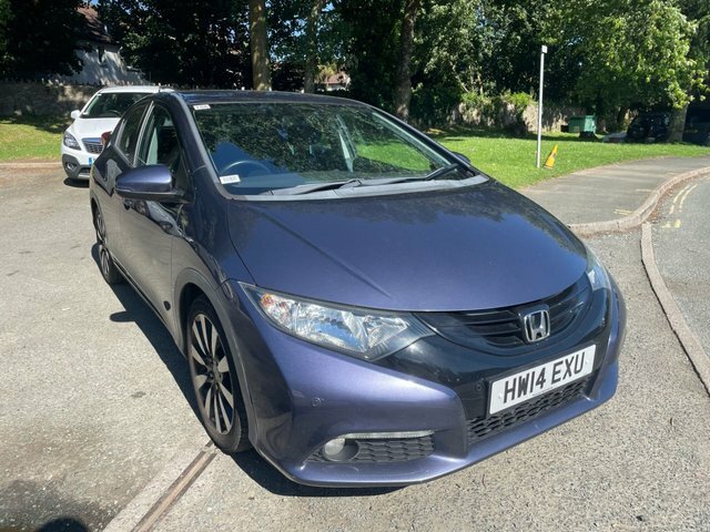 Honda Civic 1.8 I-vtec Se Plus Hatchback Eur Blue #3