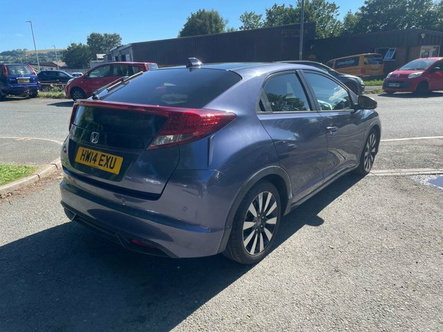 Honda Civic 1.8 I-vtec Se Plus Hatchback Eur Blue #5