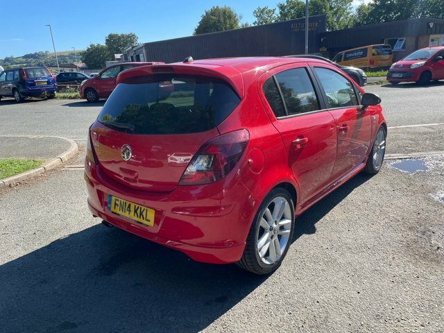 Vauxhall Corsa 1.4 16V Sri Hatchback Euro 5 10 Red #4
