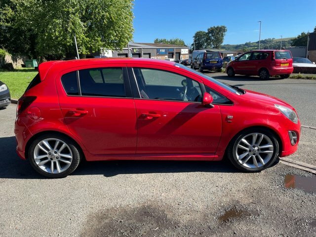 Vauxhall Corsa 1.4 16V Sri Hatchback Euro 5 10 Red #3