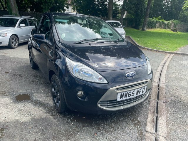 Ford KA 1.2 Zetec Black Edition Hatchback Manua Black #2