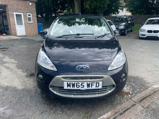 Ford KA 1.2 Zetec Black Edition Hatchback Manua Black
