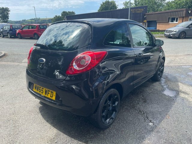 Ford KA 1.2 Zetec Black Edition Hatchback Manua Black #4