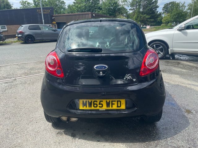 Ford KA 1.2 Zetec Black Edition Hatchback Manua Black #5