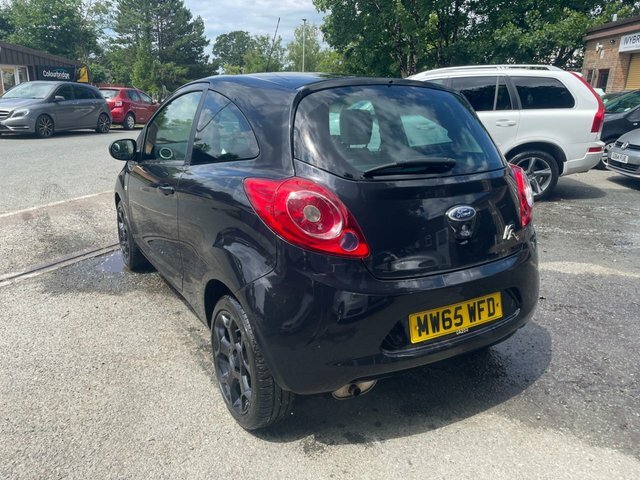 Ford KA 1.2 Zetec Black Edition Hatchback Manua Black #6