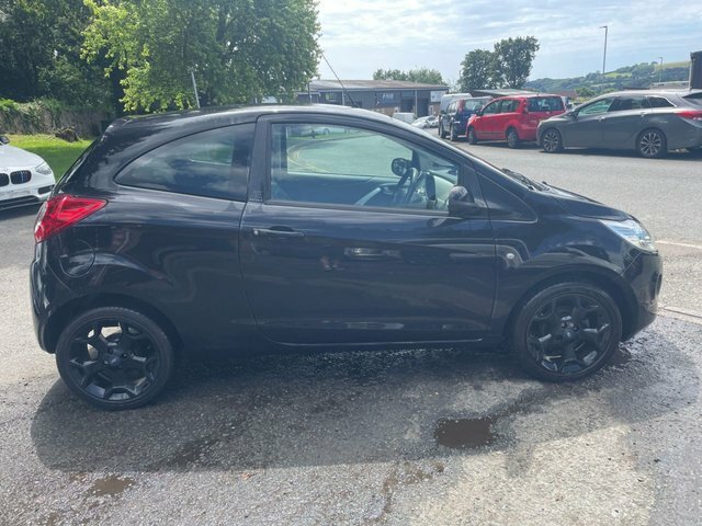 Ford KA 1.2 Zetec Black Edition Hatchback Manua Black #3