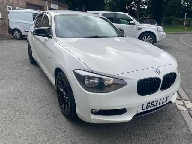 BMW 1 Series 1.6 116D Ed Efficientdynamics Hatchback White #2