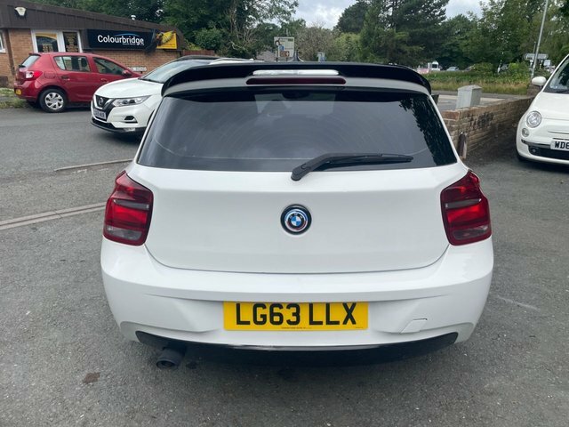 BMW 1 Series 1.6 116D Ed Efficientdynamics Hatchback White #5