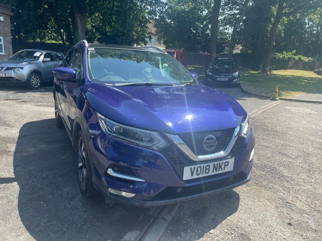 Nissan Qashqai 1.6 Dci Tekna Suv Xtron Euro 6 S S 1 VO18NKP Blue #2