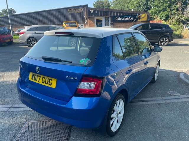 Skoda Fabia 1.0 Tsi Colour Edition Hatchback Blue #5