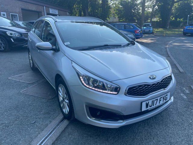 Kia Ceed 1.6 Crdi 2 Sportswagon Euro 6 S WJ17FYG Silver #3