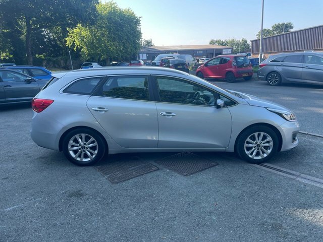 Kia Ceed 1.6 Crdi 2 Sportswagon Euro 6 S WJ17FYG Silver #4