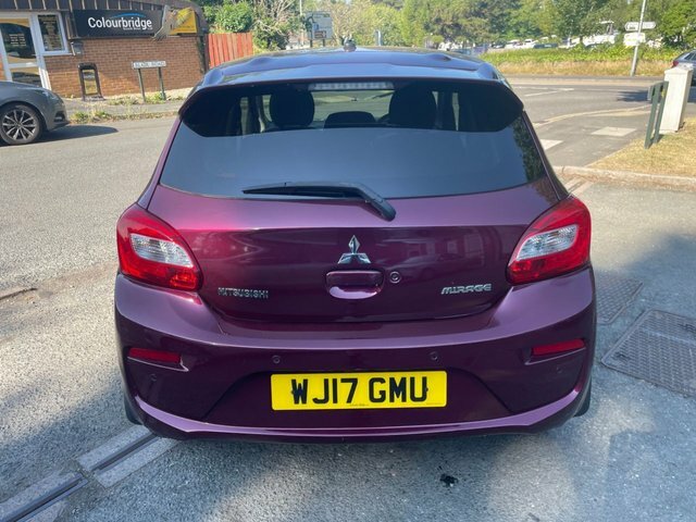 Mitsubishi Mirage 1.2 Juro Hatchback Euro 6 S S Purple #6