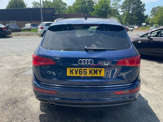 Audi Q5 2.0 Tdi S Line Plus Suv Quattro Blue #6
