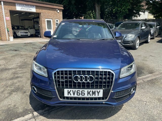Audi Q5 2.0 Tdi S Line Plus Suv Quattro Blue #2