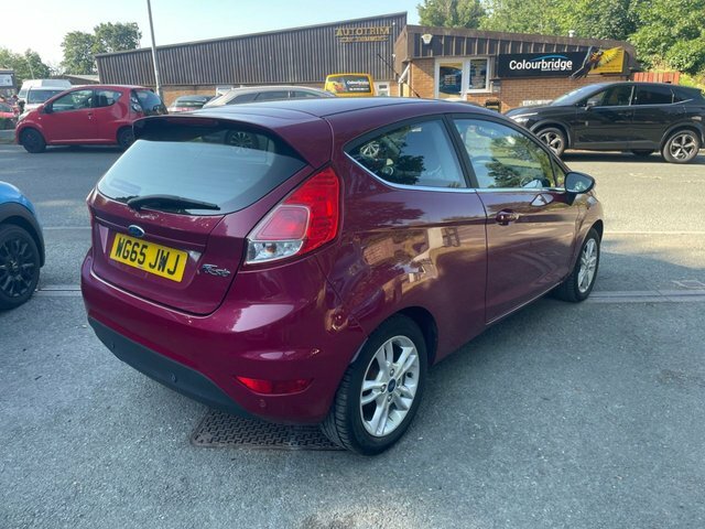 Ford Fiesta 1.25 Zetec Hatchback Euro 5 82 Red #4