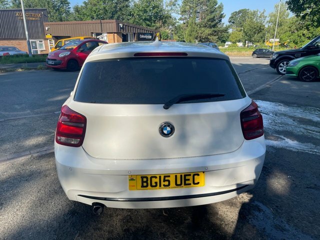 BMW 1 Series 2.0 116D Sport Hatchback Euro 5 White #5