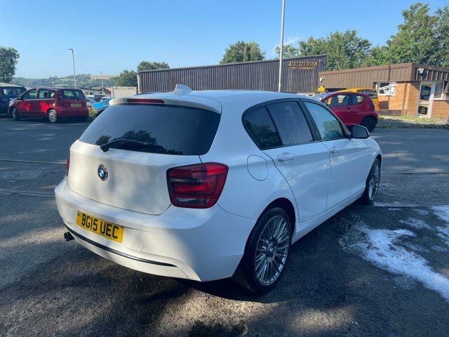 BMW 1 Series 2.0 116D Sport Hatchback Euro 5 White #4