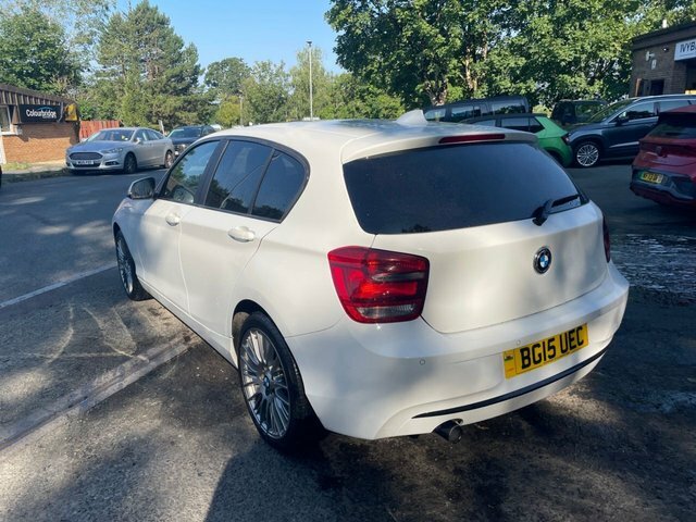 BMW 1 Series 2.0 116D Sport Hatchback Euro 5 White #6