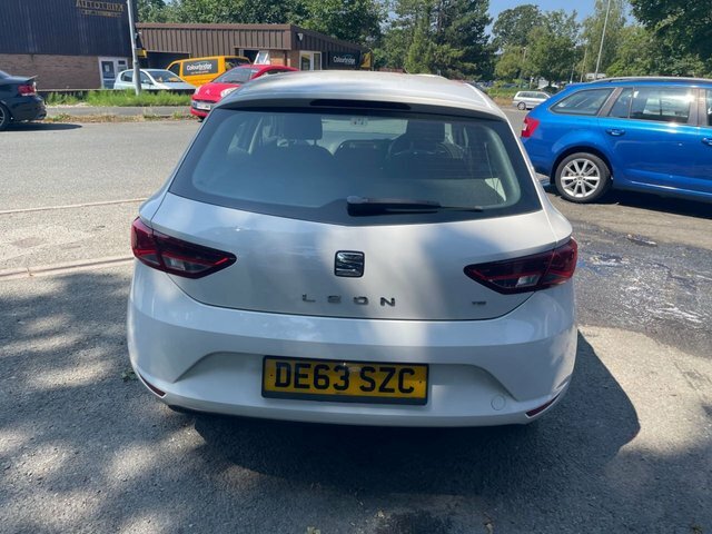 Seat Leon 1.4 Tsi Se Hatchback Euro 5 S S White #6