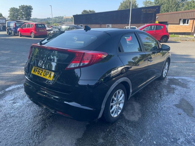 Honda Civic 1.8 I-vtec Es Hatchback Euro 5 WF62OPA Black #4