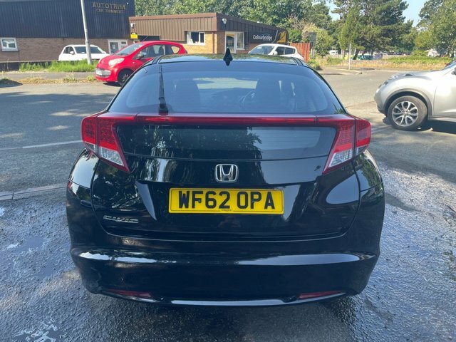 Honda Civic 1.8 I-vtec Es Hatchback Euro 5 WF62OPA Black #5