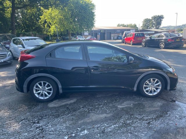 Honda Civic 1.8 I-vtec Es Hatchback Euro 5 WF62OPA Black #3