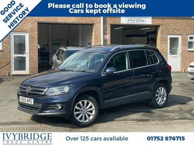 Volkswagen Tiguan 2.0 Tdi Bluemotion Tech Match Suv Manua Blue