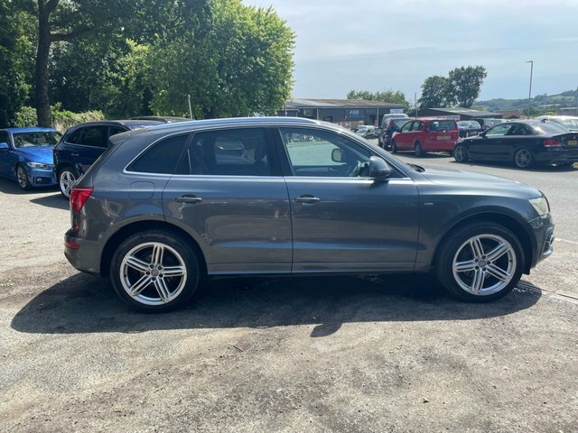 Audi Q5 2.0 Tdi S Line Plus Suv Quattro SW12KXX Grey #4