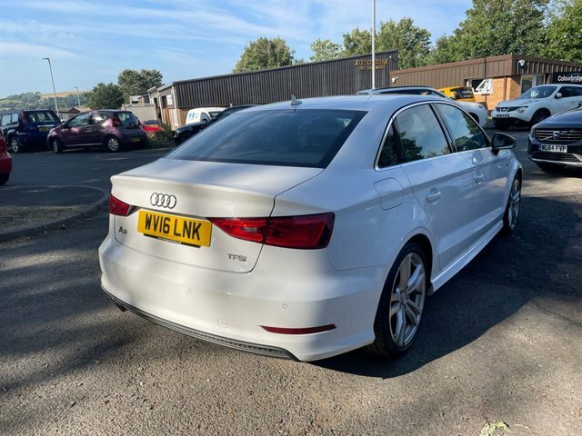 Audi A3 1.4 Tfsi Cod S Line Saloon Euro White #5