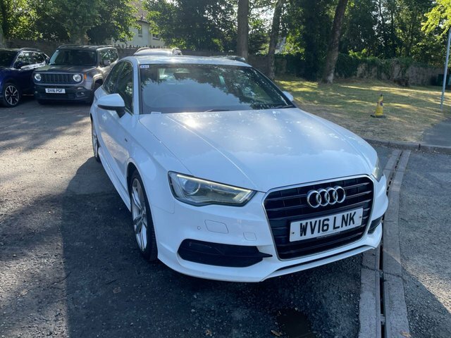 Audi A3 1.4 Tfsi Cod S Line Saloon Euro White #3