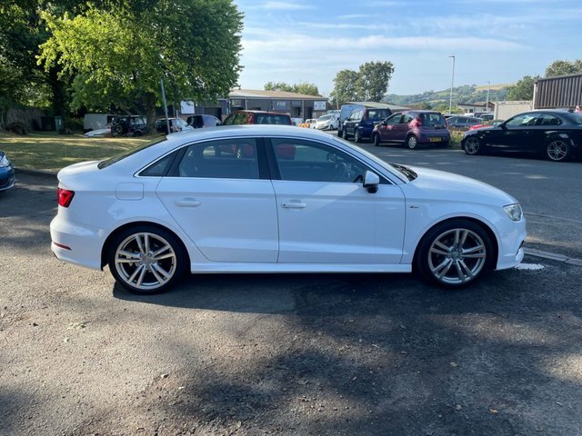 Audi A3 1.4 Tfsi Cod S Line Saloon Euro White #4