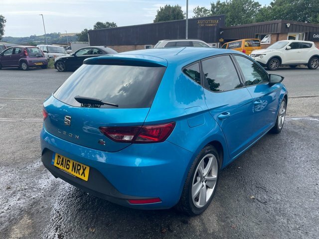 Seat Leon 1.4 Ecotsi Fr Hatchback Euro 6 Blue #4