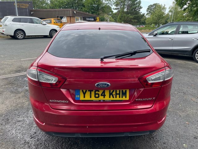 Ford Mondeo 2.0 Tdci Titanium X Business Edition Hatchback Red #5