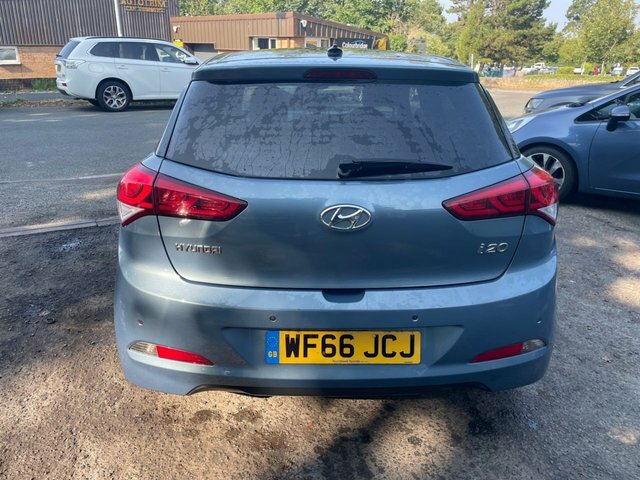 Hyundai I20 1.2 Premium Se Hatchback Euro 6 WF66JCJ Blue #6